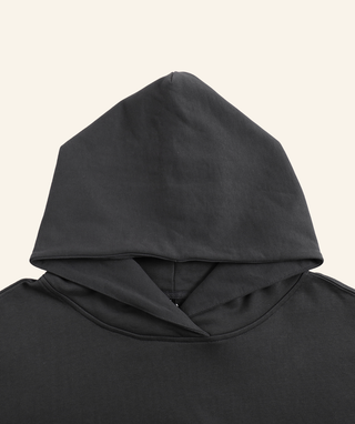 Goated Eagle OG Logo Box Fit Hoodie (100% Cotton) – Black or Gray