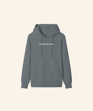 "Dear Person Behind Me" Lightweight Hoodie (100% Cotton) – White Print