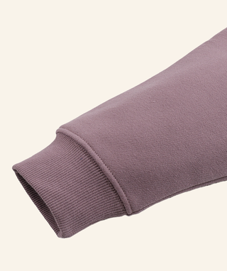 "Dear Person Behind Me" Oversized Fleece Hoodie – White Print