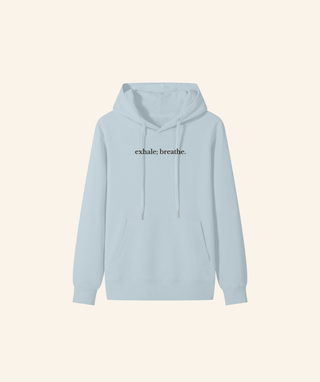 "Dear Person Behind Me" Lightweight Hoodie (100% Cotton) – Black Print