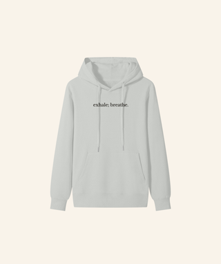 "Dear Person Behind Me" Lightweight Hoodie (100% Cotton) – Black Print