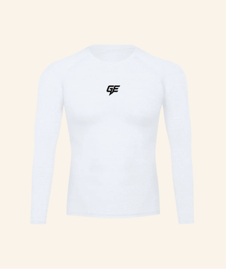 GE Long-Sleeve Compression T-Shirt (White)