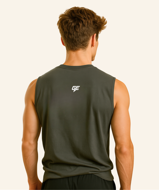 GE Tank Top (100% Cotton) – Black or Gray