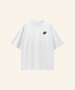 GE Oversized “GOATED” T-Shirt (100% Cotton) – Black Print