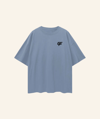 GE Oversized “GOATED” T-Shirt (100% Cotton) – Black Print