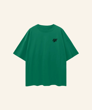 GE Oversized “GOATED” T-Shirt (100% Cotton) – Black Print