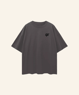 GE Oversized “GOATED” T-Shirt (100% Cotton) – Black Print